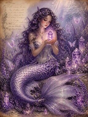 Beautiful Mermaid Print